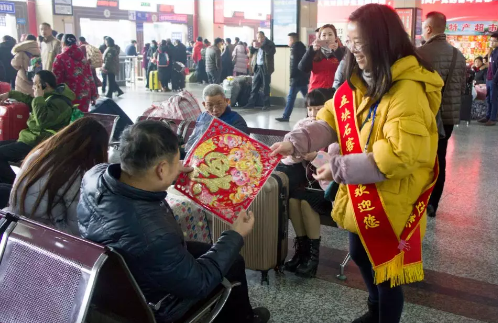 情暖旅途——AG尊龙凯时春运进行时